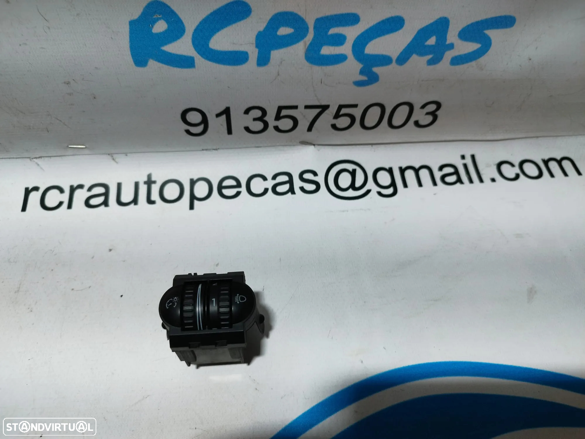 COMUTADOR REGULADOR NIVELADOR INTENSIDADE LUZES VOLKSWAGEN VW GOLF VI MK6  BOTÃO BOTÕES SWITCH 5K0 941 333 - 4