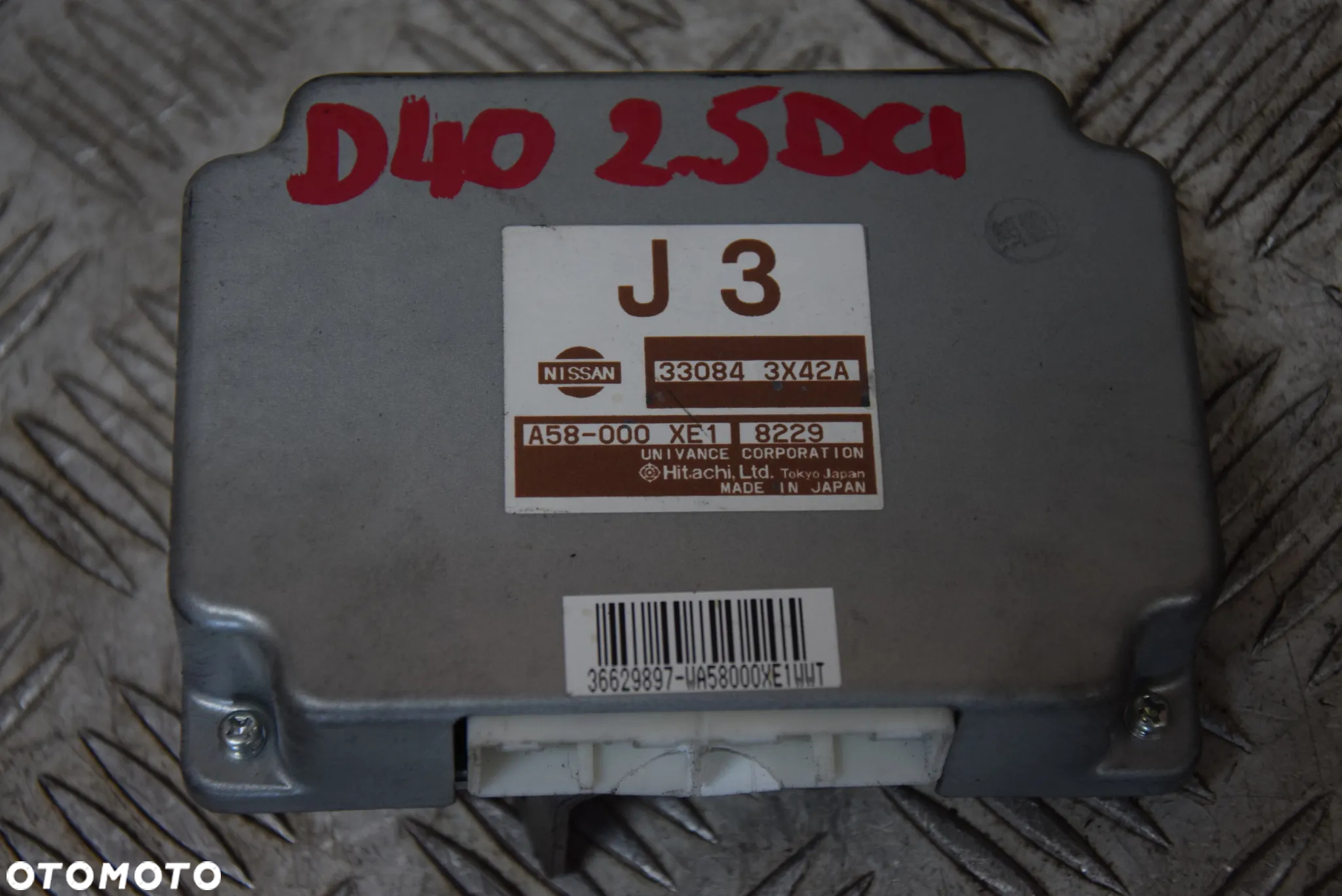 NISSAN NAVARA D40 2.5 DCI MODUŁ SKRZYNI 33084-3X42A - 2