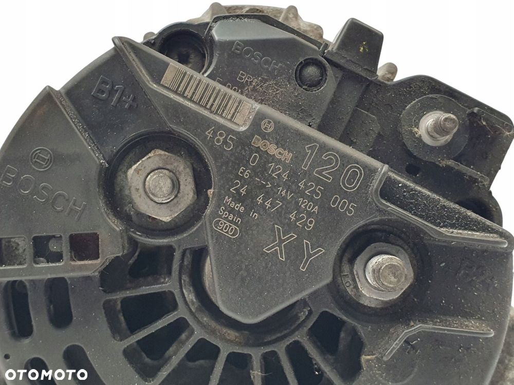 ALTERNATOR Opel Astra H Zafira B Meriva 1.6 16V Bosch 24447429 0124425005 - 9