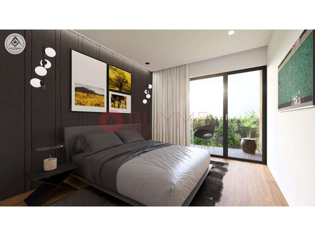 Luxuoso Apartamento T2 com terraço privativo, piscina comum e estac... - Grande imagem: 5/23