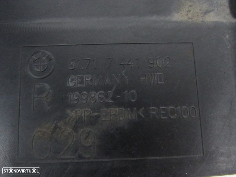 Cava da roda Parte de Trás Direito/Frente Seminovo/ Original BMW Z4 Roadster (G2... - 2