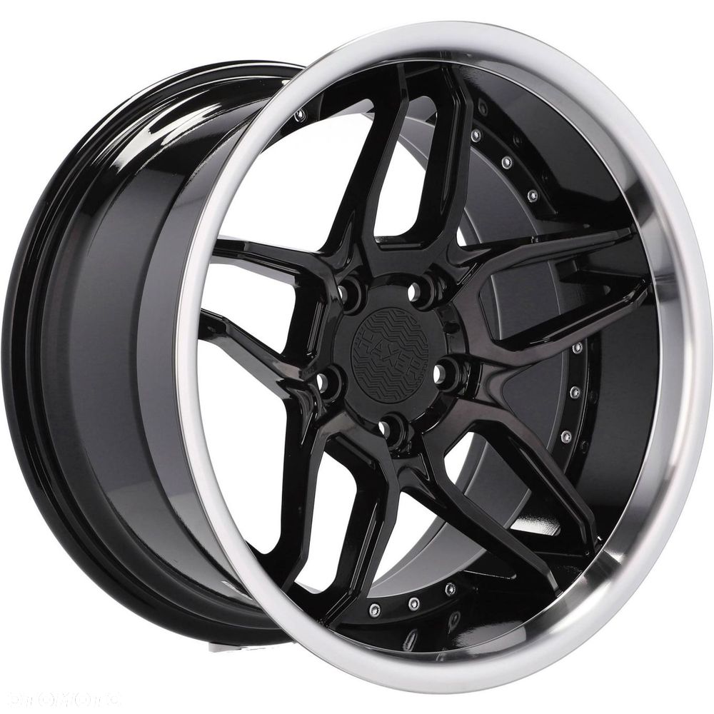 4x Felgi HAXER 18 m.in. do BMW E34 E38 E39 E60 E61 E65 8.5+10 Cali Szeroki Rant ! - SSA01 (HX030) - 2
