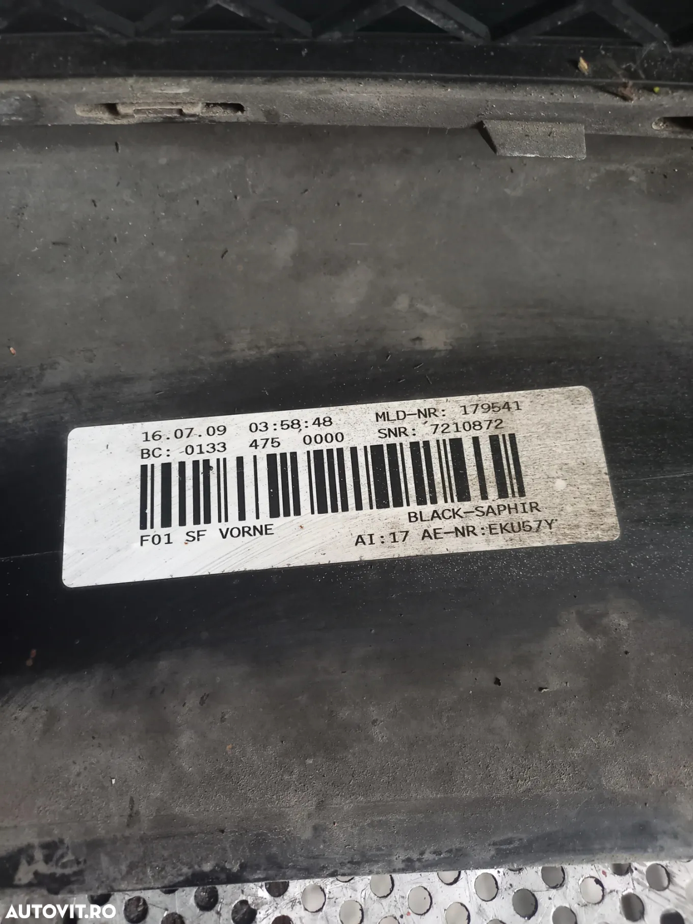 Bara Fata Bmw Seria 7 F01 F02 Cu Senzori Si Camere 360 Completa - 12