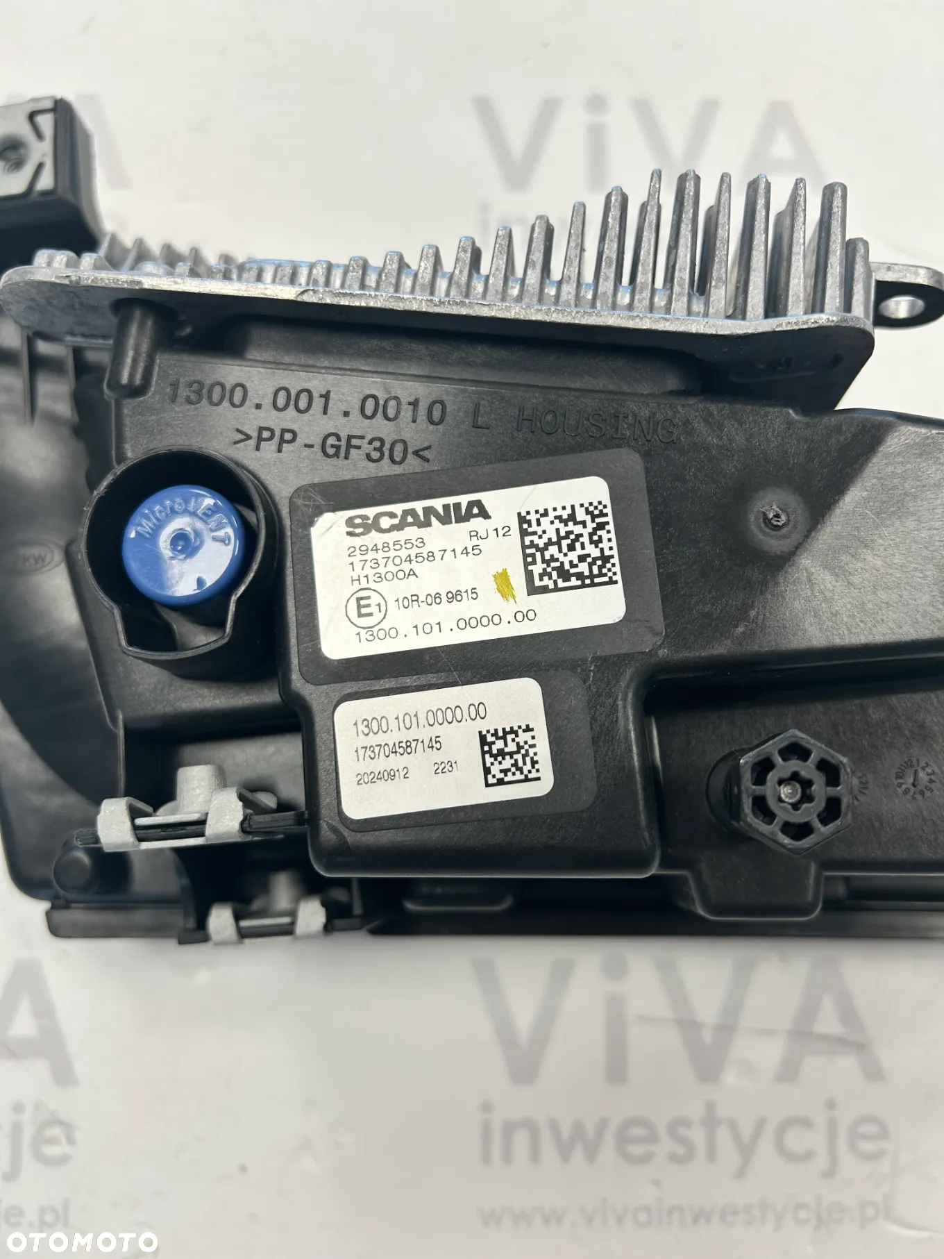 SCANIA OE HALOGEN REFLEKTOR LED DALEKOSIĘŻNY LEWY 2948553 - 4