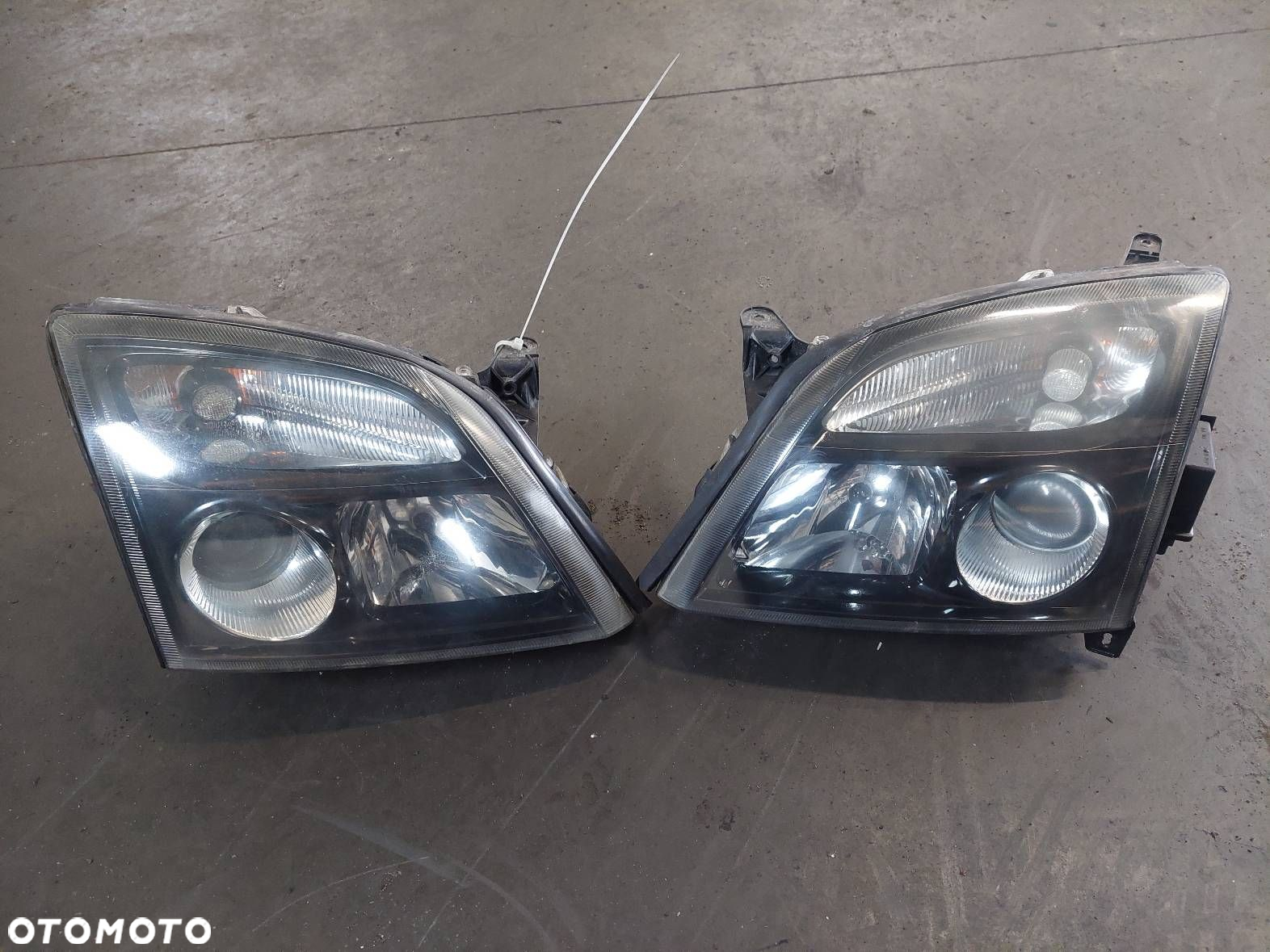 KOMPLETNY PRZÓD XENON MASKA ZDERZAK LAMPY BŁOTNIKI OPEL VECTRA C 594 - 2