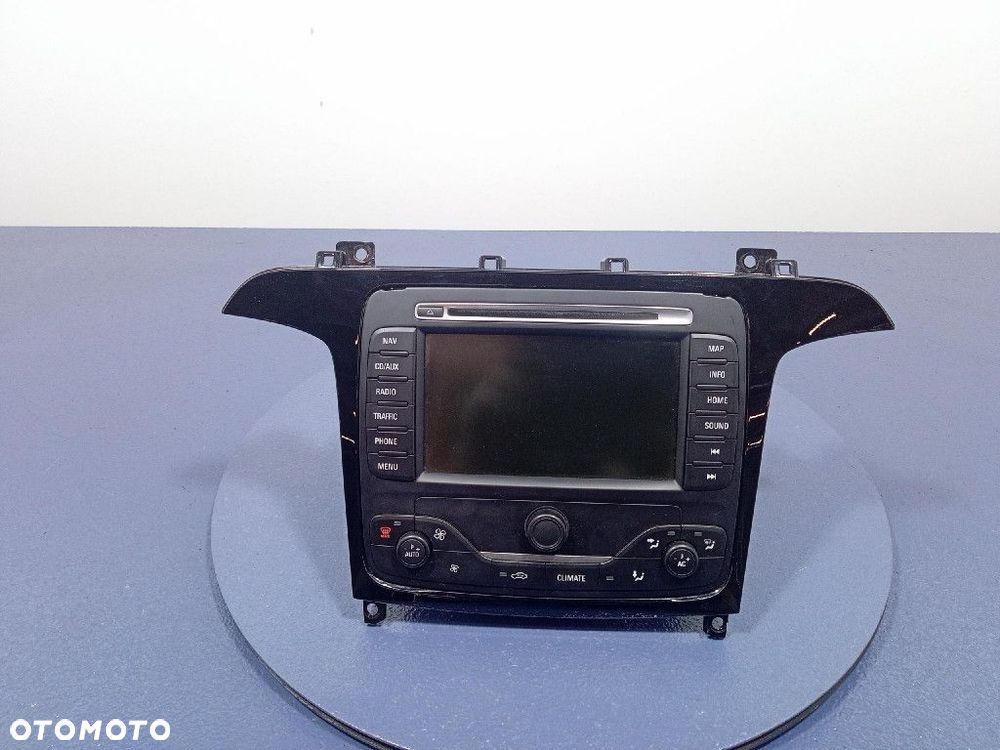 FORD S-MAX MK1 RADIO GPS WYŚWIETLACZ NAVI KLIMATYZACJA BM2T18K931EC - 1