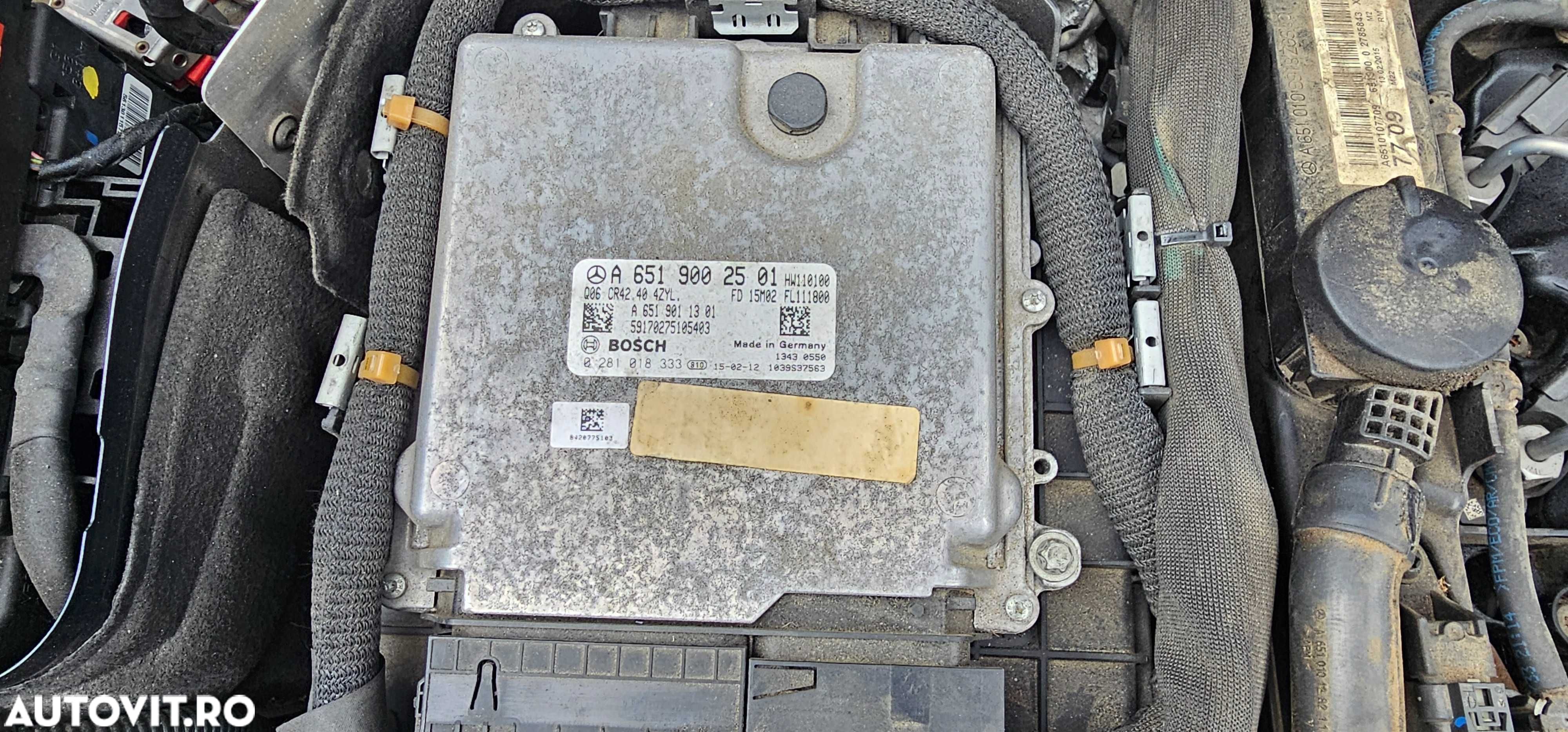 Ecu calculator motor Mercedes GLK X204 2.2 CDI 2014 2015 2016 - 1