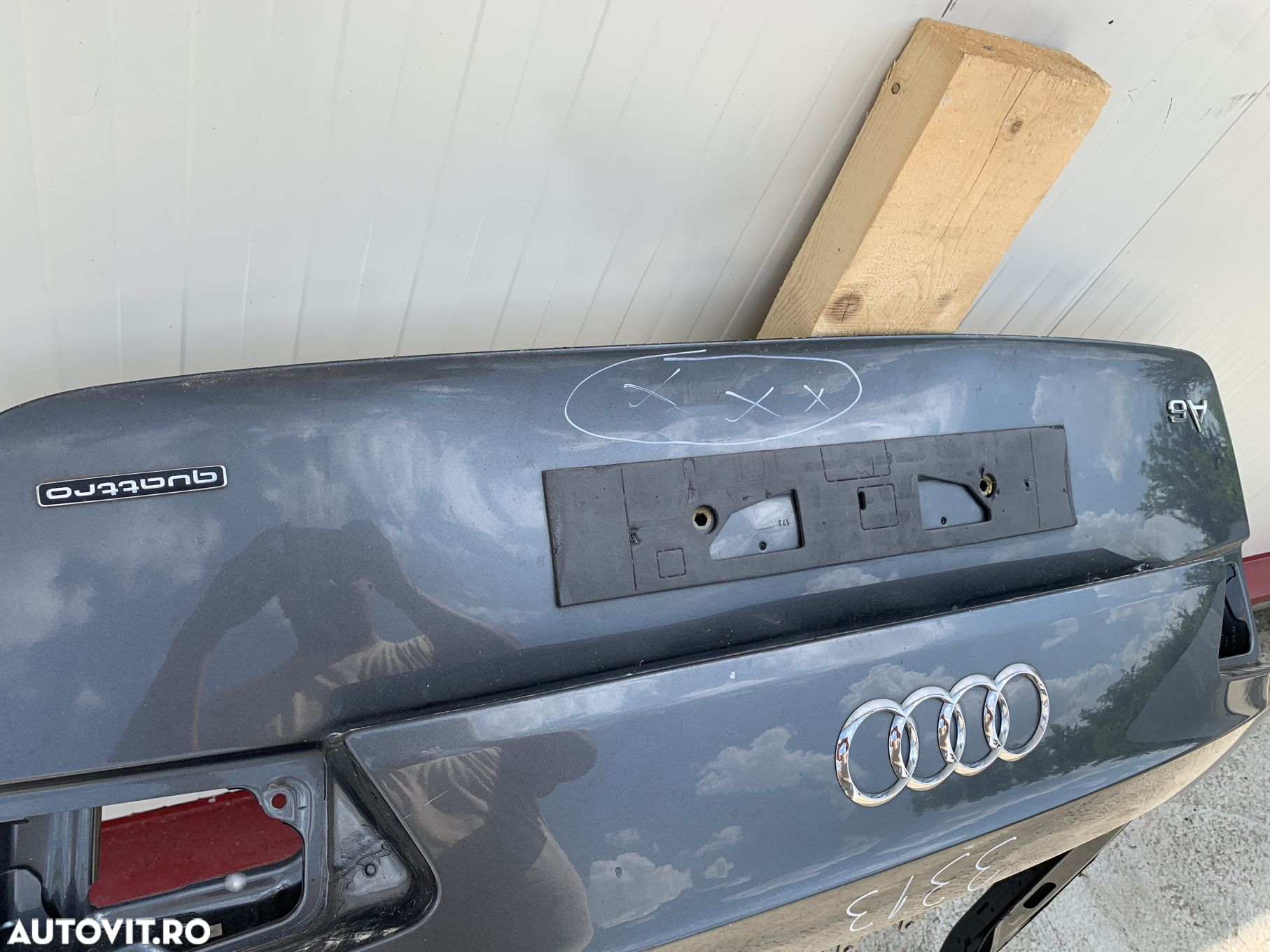 Capota portbagaj, hayon Audi A6 , C7, Avant, Kombi, Break, 2011, 2012, 2013, 2014, 2015, 2016, 2017, 2018. - 7
