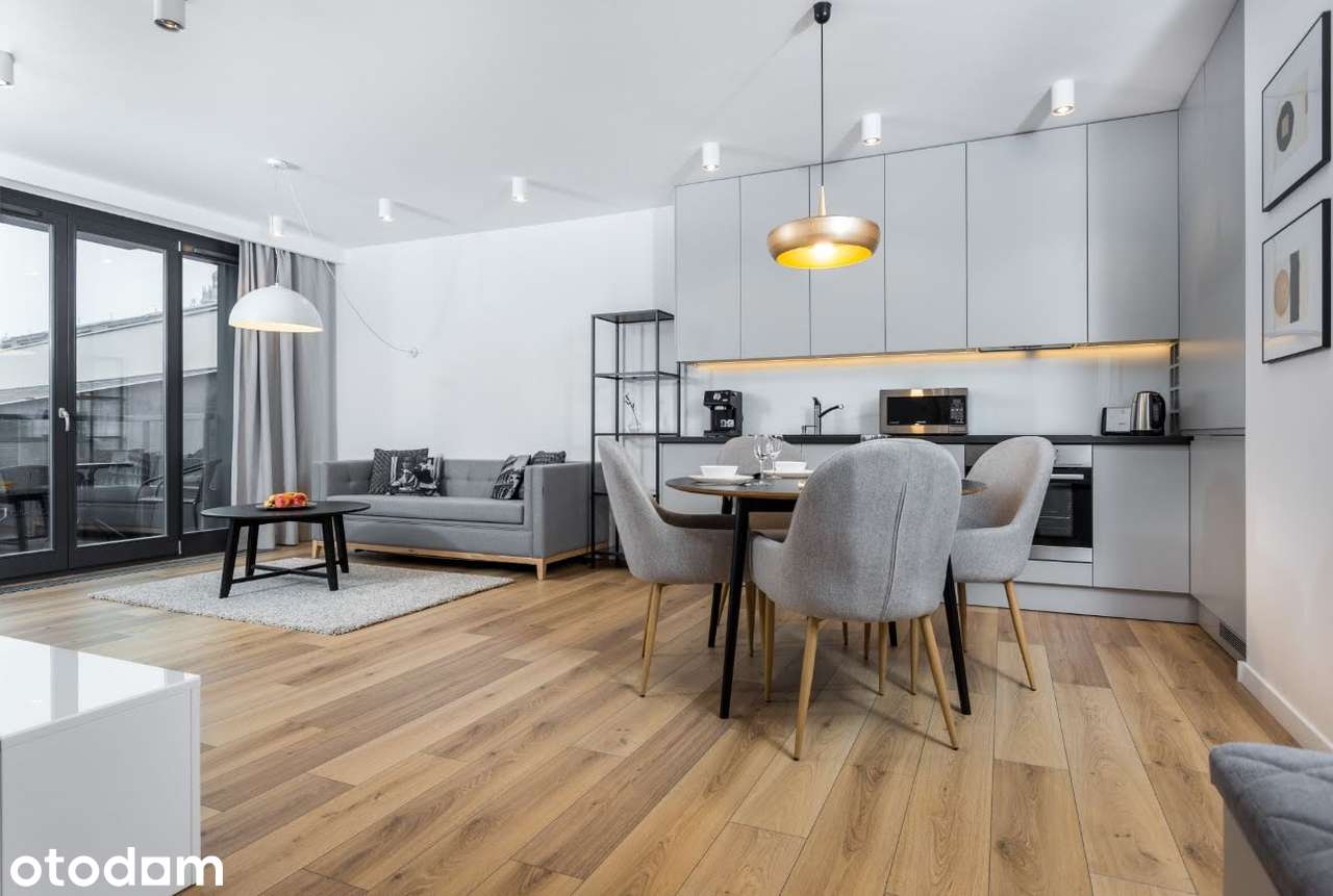 Pl|EN|RU 2 pokoje|Wysoki standard|Klimatyzacja|Balkon