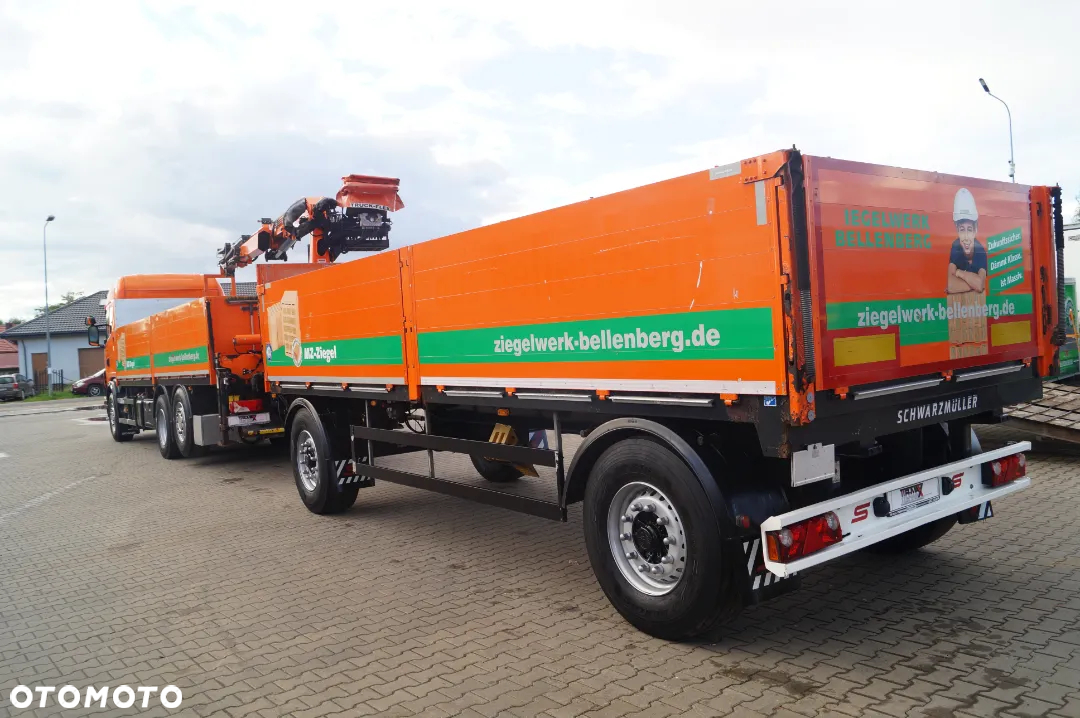 Scania G440 Euro 5 6x2 HDS Atlas 145.2 Przyczepa Schwarzmueller - 8