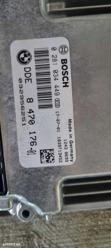 Kit pornire ecu calculator BMW F30 facelift 320xd 190 cp automata - 3