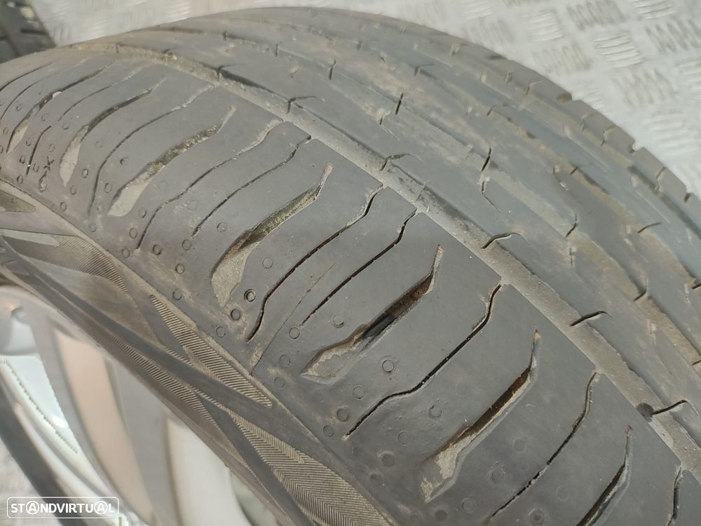 Conjunto de jantes 17 Cleveland Borbet Volkswagen Touran 1T3 2° Facelift 2010 a 2015 6,5J ET50 5x112 Original - 12