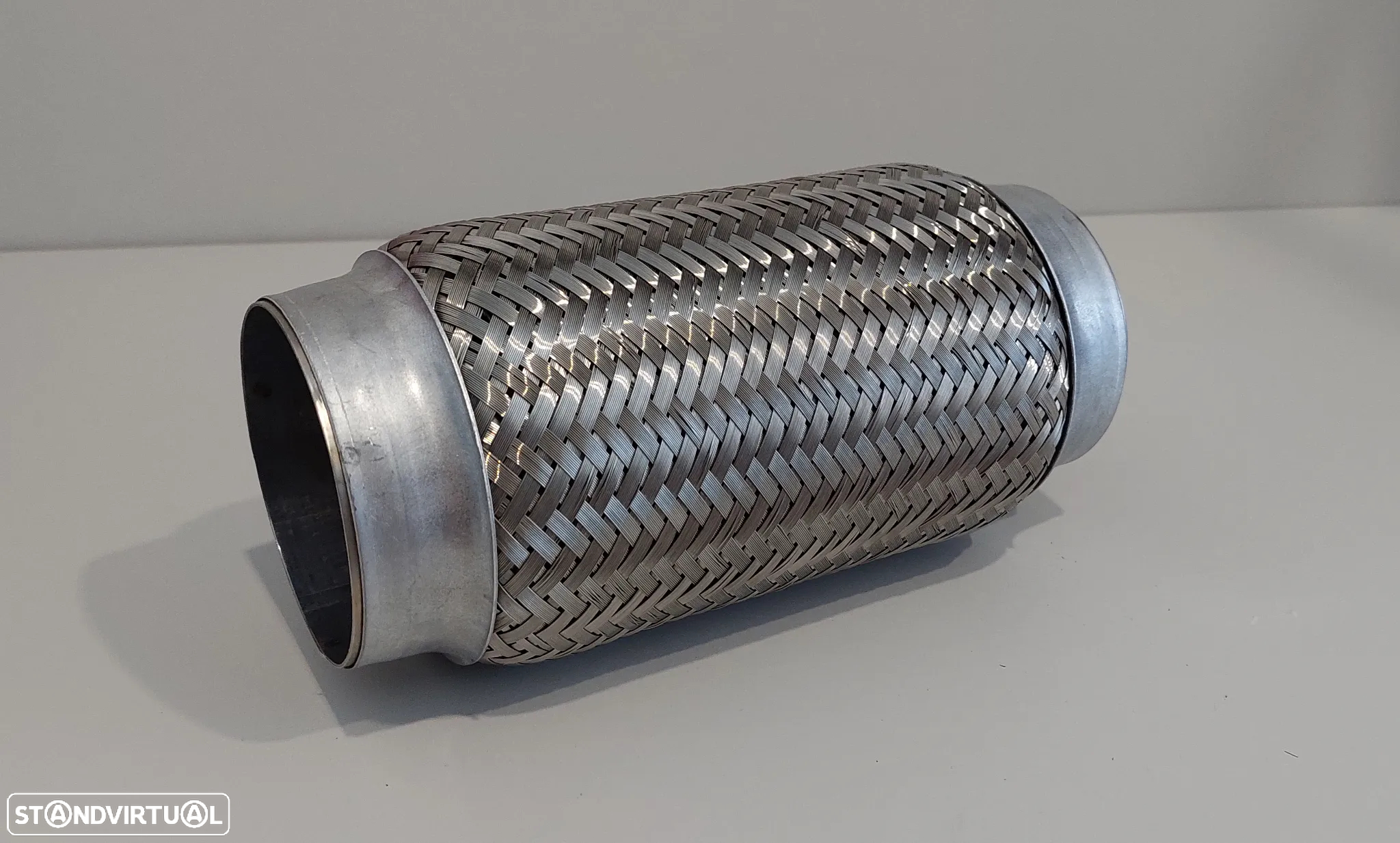 76mm - Flexível Inox Reforçado Escapes Universal (203mm comprimento) - 5