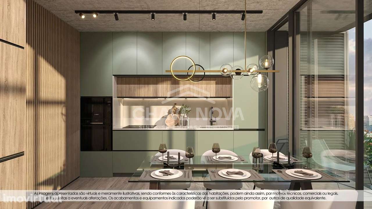 T2 Duplex Novo com Varanda - Royal Green - Vila Nova de Gaia - Grande imagem: 2/19