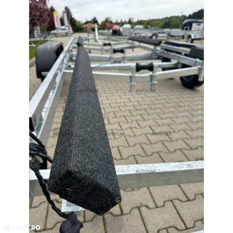 Autocar Remorca pentru transport  barci cu doua axe si frana P3500-8,5 eco - 8