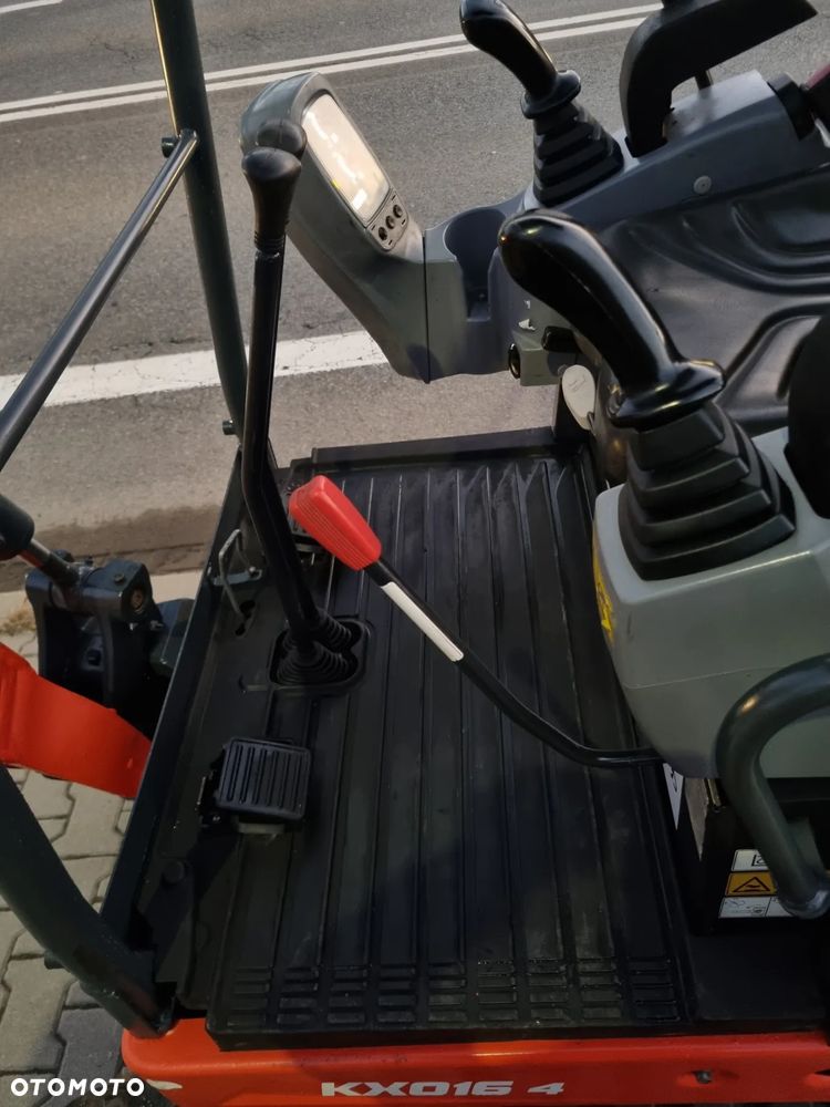Kubota KX016-4 Koparka Gąsienicowa 1,8 tony jak Nowa 2016r Rozsuwane Gąsienice podwozie Szybka i wolna jazda! Import Norwegia 1900mtg Zadbana Zero luzów wycieków! Gąsienice mało zużyte. Skrętne Ramie - 19