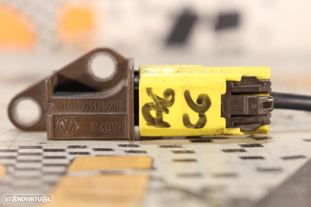 Sensor De Impacto Audi A4 (8E2, B6)  4L0959651 / 5Wk43722 / 4L0 959 65 - 1