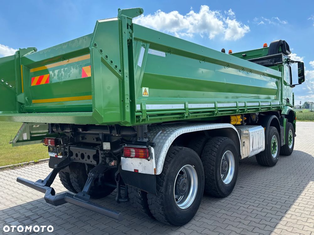 Mercedes-Benz AROCS 3251 8x4 Hydroburta Meiller Kiper (3248, 3243, 3245, 3246) bezwypadkowy z Niemiec, TOP stan . gotowy do pracy. - 24