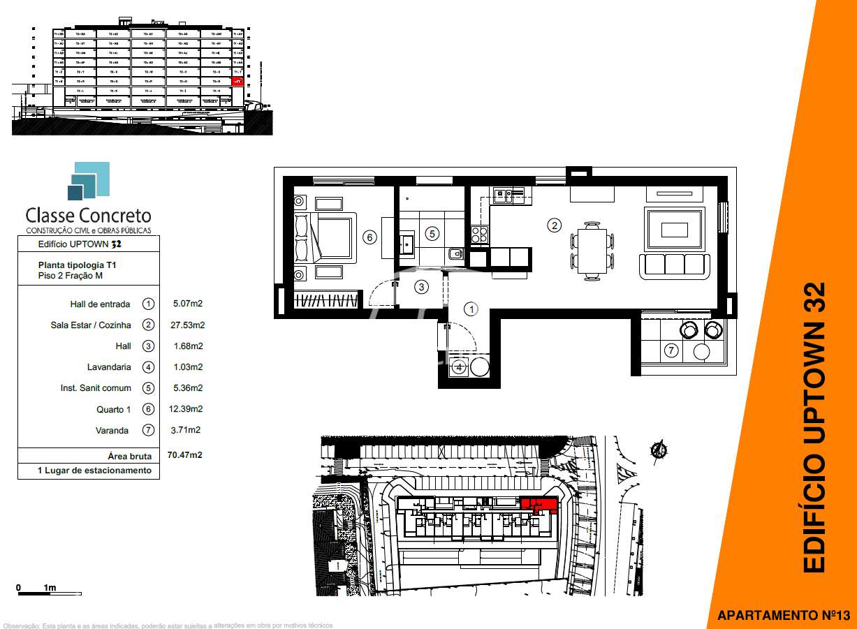 Apartamento T1 - "UPTOWN 32" Funchal - Grande imagem: 2/28