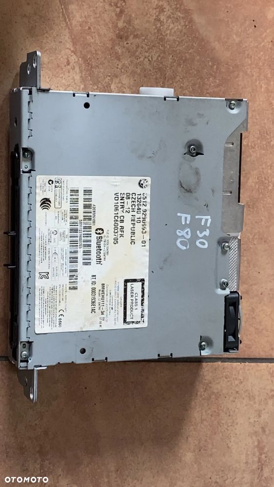 RADIO BEZ NAWIGACJI BMW F30 9290998 - 3