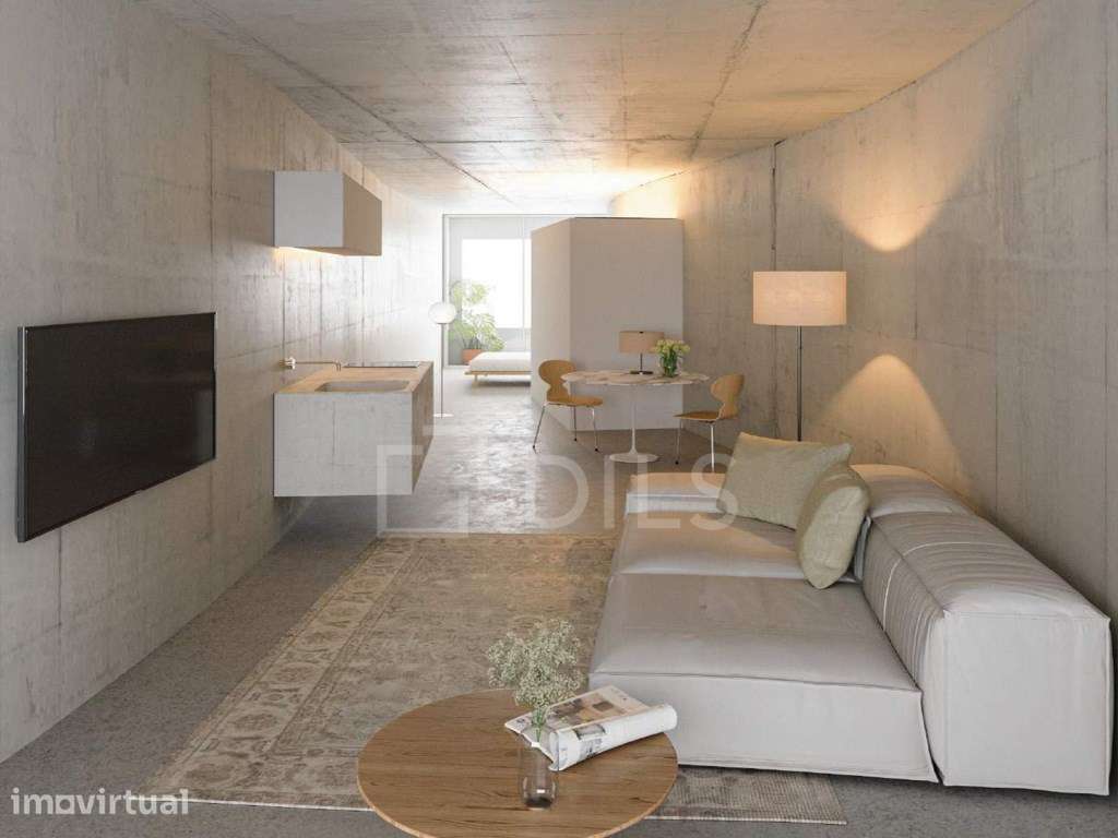 Apartamento T0 com varanda na Av. Serpa Pinto, em Matosinhos - Grande imagem: 5/20