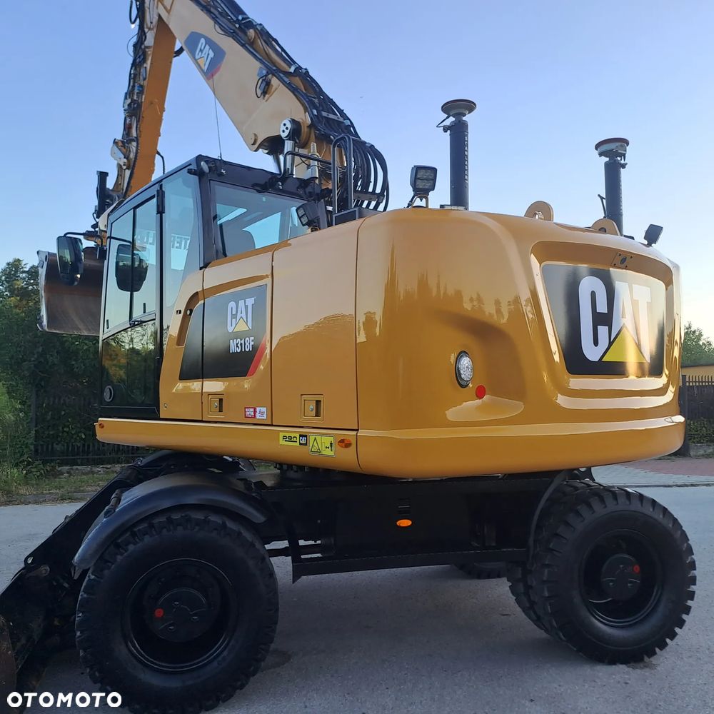 Caterpillar KOPARKA KOŁOWA M 318F ROTOTILT ENGCON / LEICA / NOWE OPONY FULL OPCJA !! 17,6.T - 32