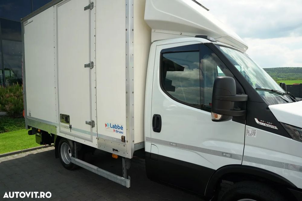 Iveco DAILY 50-180 / CONTAINER / HI-MATIC / 1.000 KG LIFT / TWIN / CAMERĂ VEDERE SPATE / GVWR: 5.200 KG / 2022 / IMPORTAT - 15