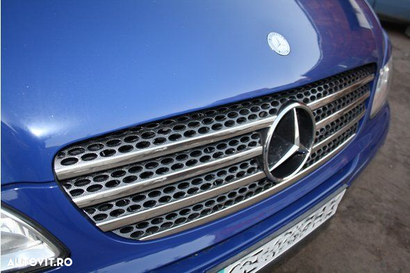 Manere usi inox Mercedes VITO W639 2004-2013 husa capota,oglinzi cromate - 2