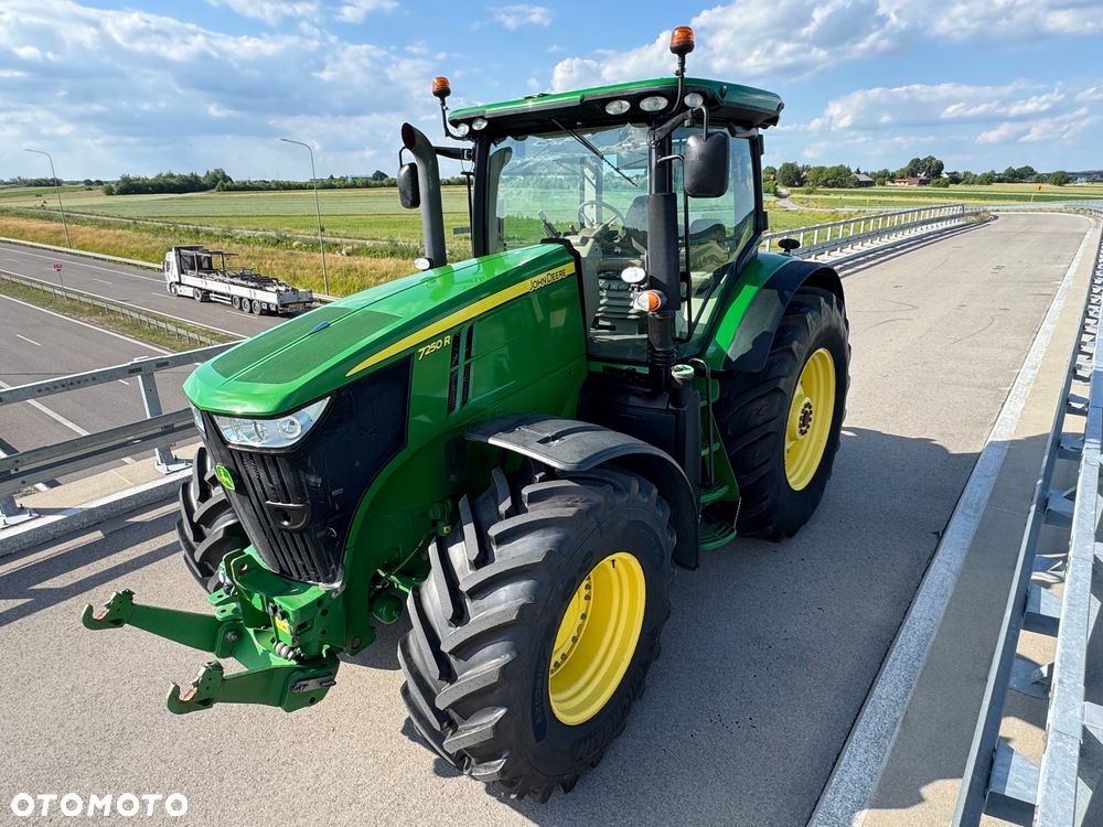 John Deere 7250 R Super Stan 5124 mth, 4x4 Traktor - 2