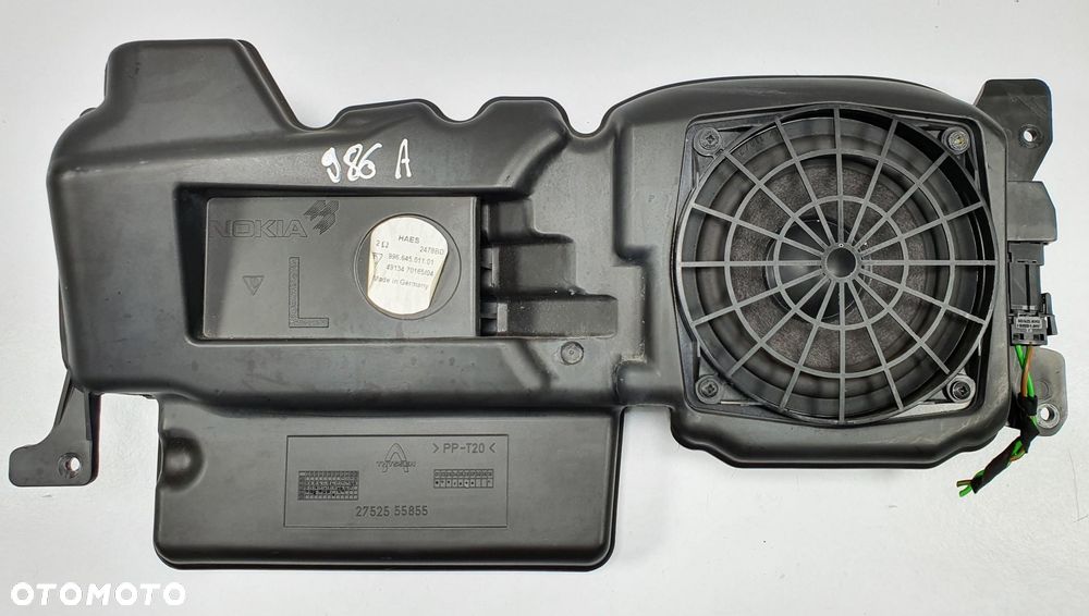 GŁOŚNIK SUBWOOFER LEWY PRZOD PORSCHE BOXSTER 986 99664501101 - 1