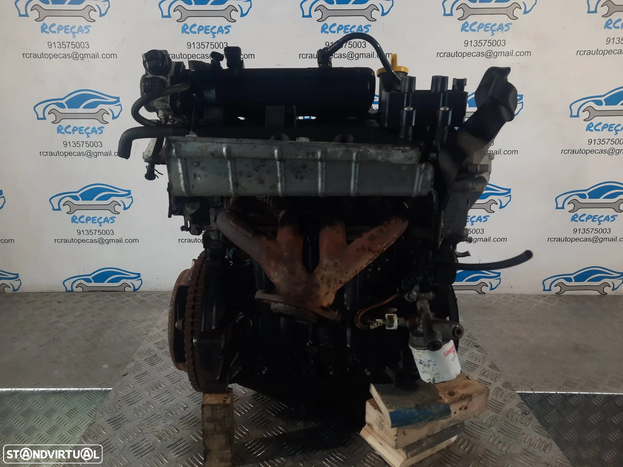 .MOTOR COMPLETO 1.2i 8V 58CV D7F D7FG726 RENAULT CLIO II 2 MK2 FASE I 1 - 5