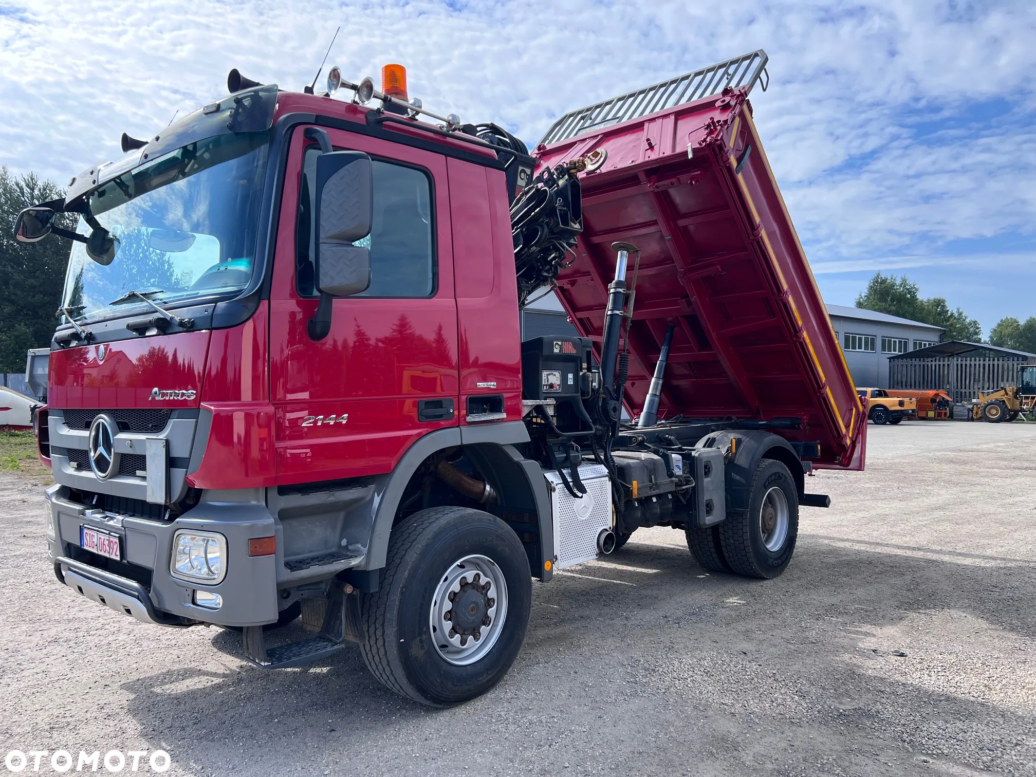 Mercedes-Benz ACTROS 4x4 1844 2144 AK HDS HIAB 12M - 21