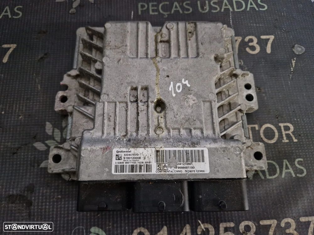 Centralina usada S180123008C CONTINENTAL CITROEN C4 DS5 PEUGEOT 1.6 HDI 115CV - 1