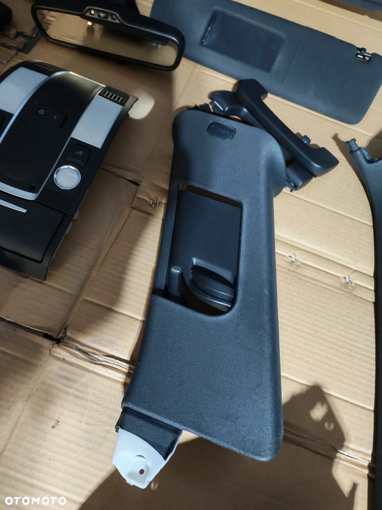 AUDI Q7 4L 09-15R PODSUFITKA S-LINE CZARNA KOMPLETNA OSLONY SLUPKOW OSWIETLENIE RACZKI SLONECZKA LUSTERKO 4L0867505H - 8