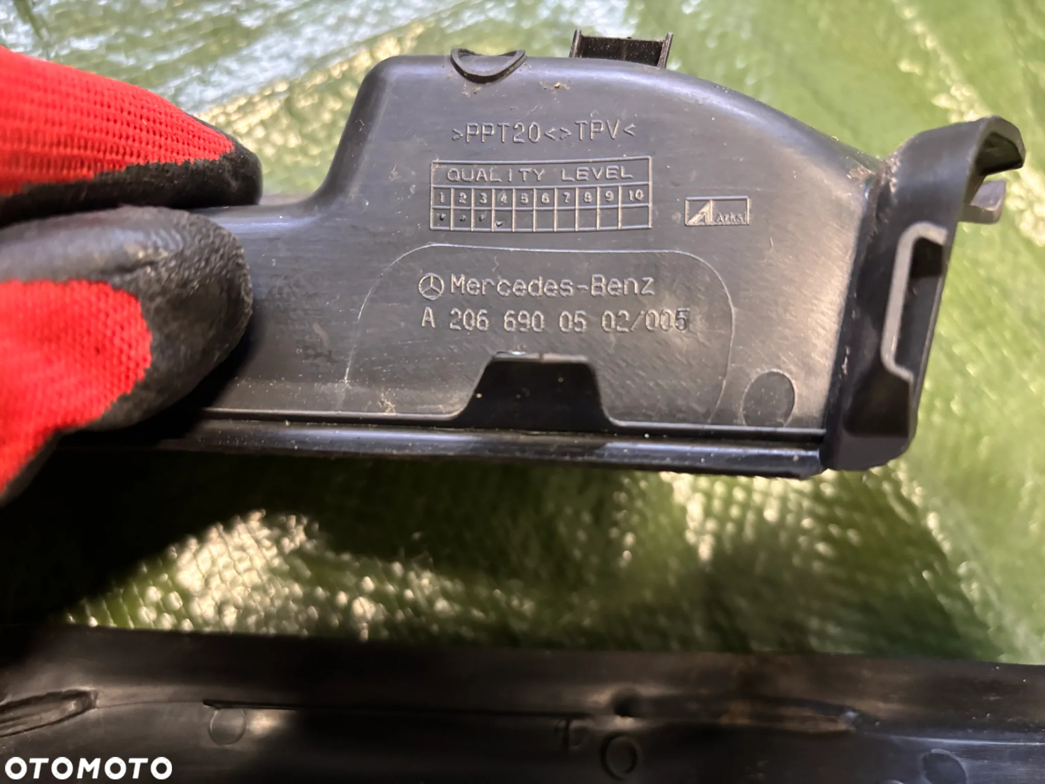 Mercedes C klasa w206 osłona lampy tylnej lewej A2066900502 - 3