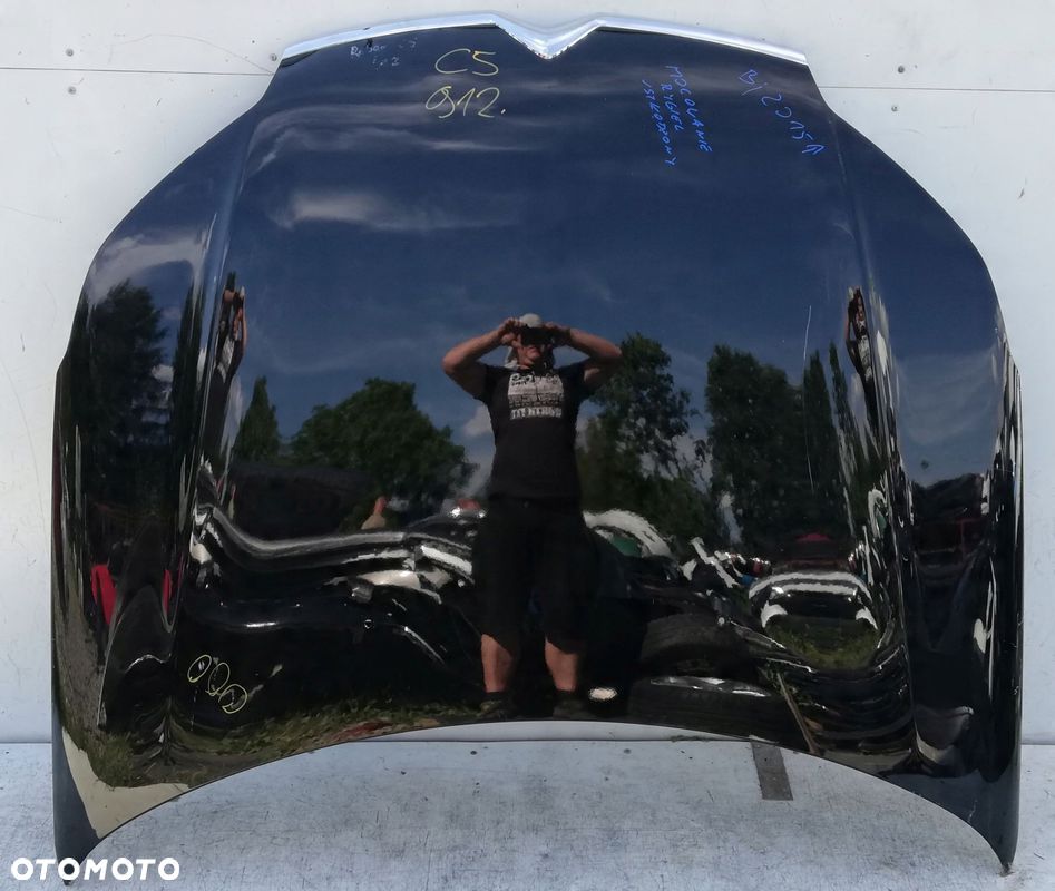 Citroen C5 II 2 08- maska pokrywa silnika - 1