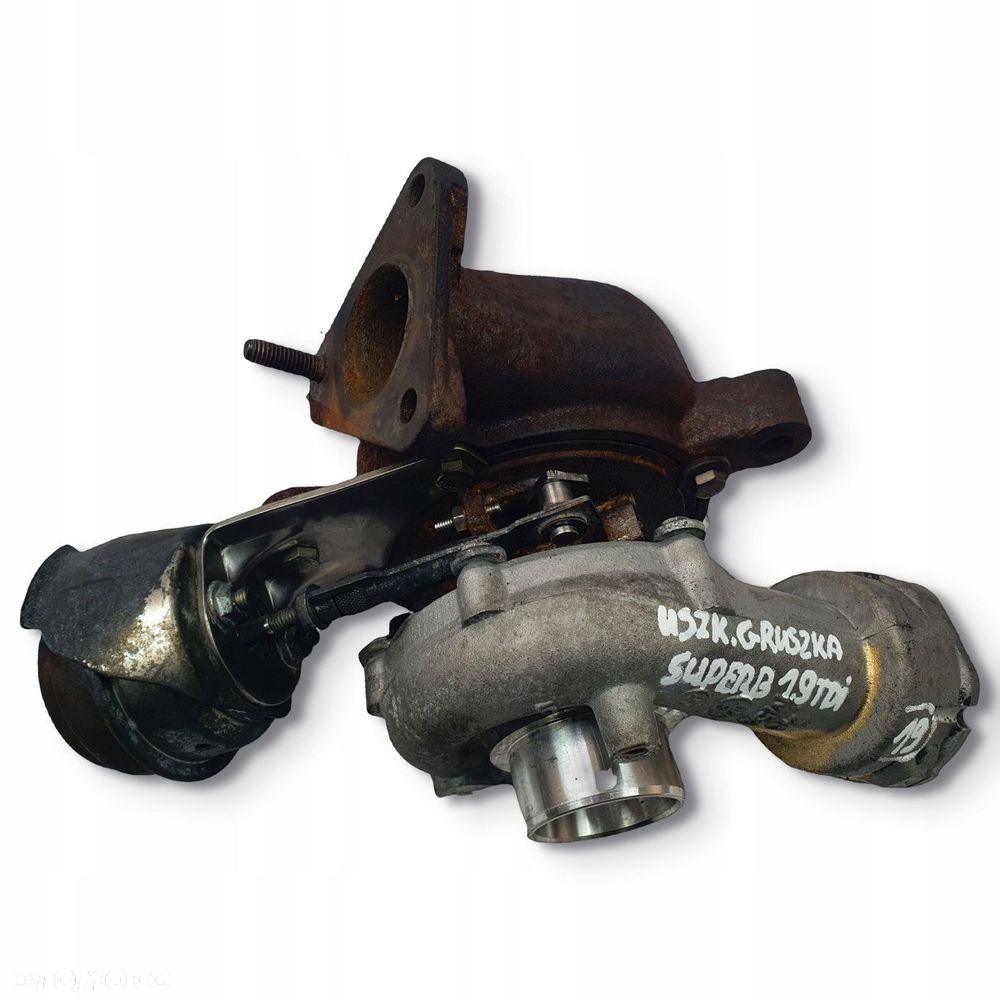 TURBOSPRĘŻARKA Audi A4 B6 Skoda Superb 1.9 TDI turbo 7178580005 GT1749V - 7