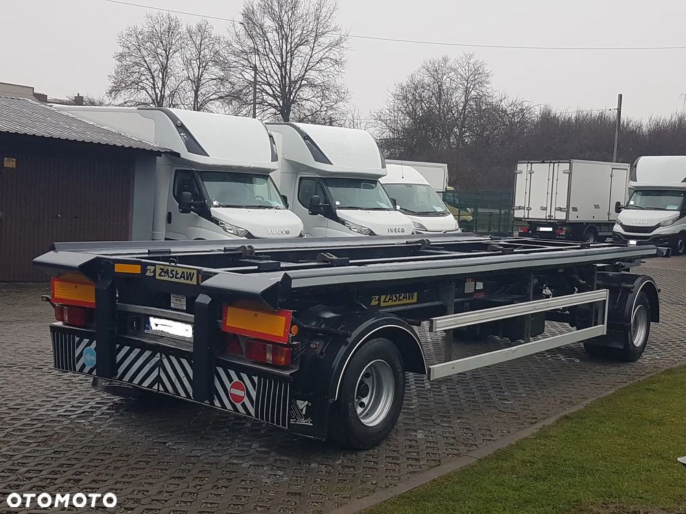 Zaslaw D-659 DO KONTENERÓW HAKOWCA POD KONTENERY 2 OSIE BLIŹNIAKI RESORY MEILLER - 4