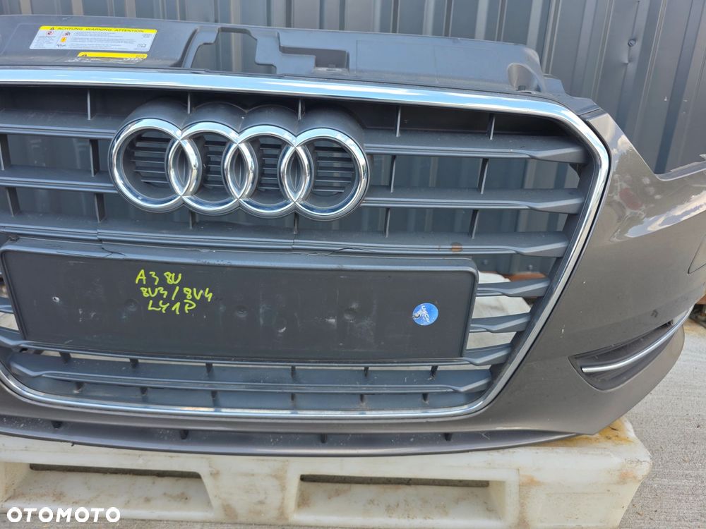 ZDERZAK PRZÓD KOMPLETNY AUDI A3 8V 3-DRZWI SPORTBACK LY1P 2011-2015 ! - 8
