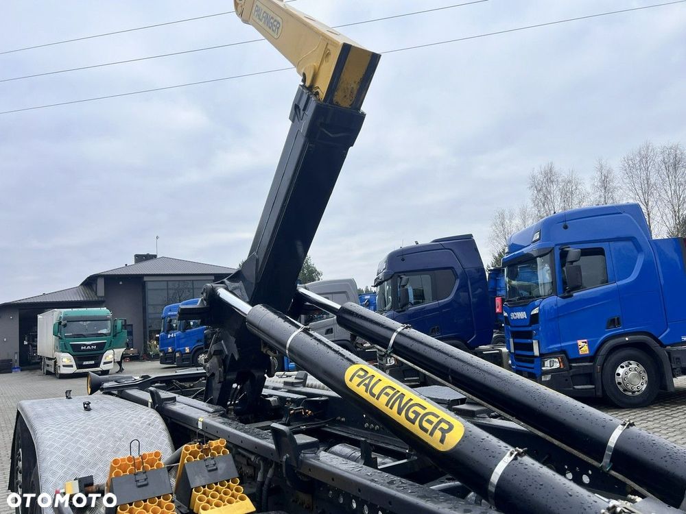 Scania r450 hakowiec palfinger 6x2/4 z Niemiec Cały na poduszce 2019 - 31