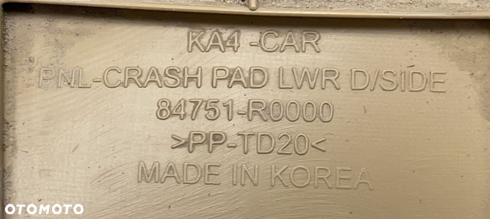 B3 CARNIVAL IV 2020 - LEWA OSŁONA ZAŚLEPKA PODUSZKI KOLANOWEJ 84751-R0000 - 5