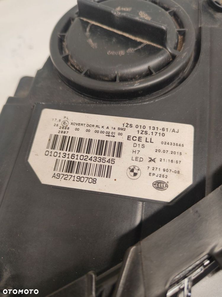 bmw 5 f10 sm xenon skrętny lampa lewy przód 7271907 - 3
