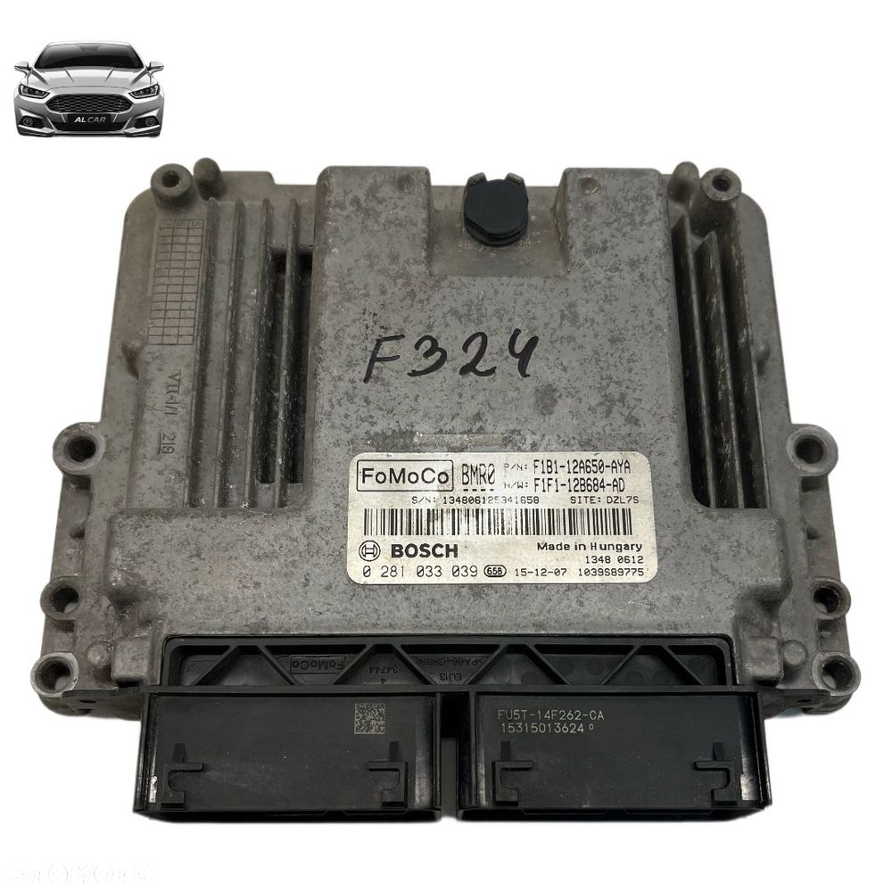 STEROWNIK SILNIKA 1.5 TDCI EURO 6 FORD FIESTA MK7 F1B1-12A650-AYA - 1