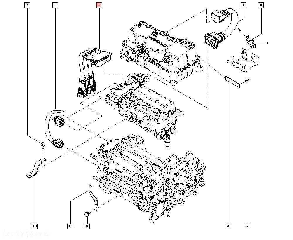 INSTALACJA KABEL WIĄZKA RENAULT KANGOO II Z.E LONG 297A36975R - 4