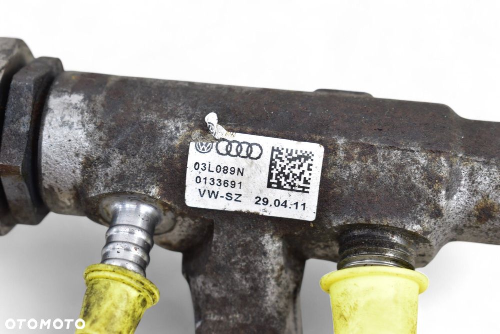 Listwa Wtryskowa Czujniki VW PASSAT B7 AUDI A4 B8 A5 8T 2.0 TDI 03L089N - 7
