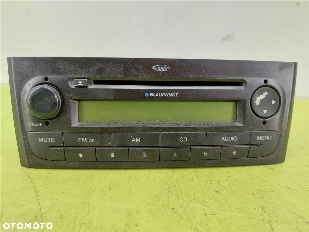 Radio CD FABRYCZNE MP3 Fiat Grande Punto 2005-2009 7647386316 BLAUPUNKT - 1
