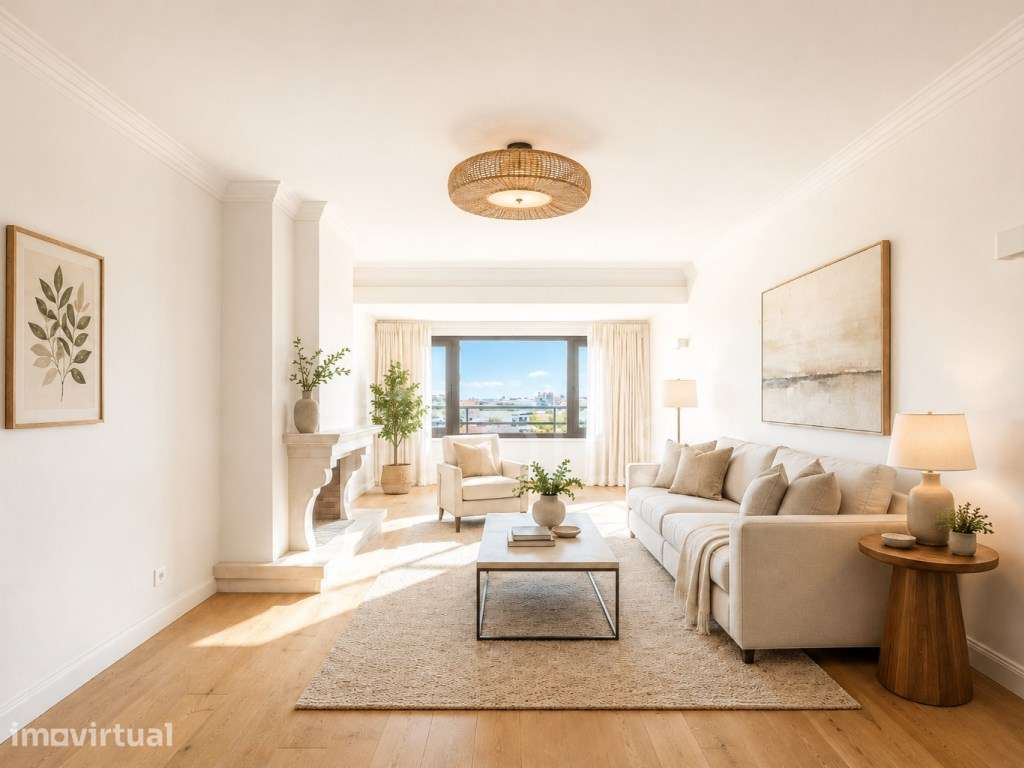 Apartamento T2, com vista mar, em Cascais e Estoril - Grande imagem: 2/25