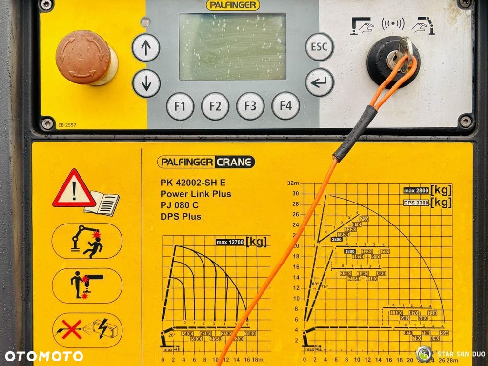 Scania G450 6x4 PALFINGER PK 42002 SH HDS Żuraw Fly Jib Wciagraka - 20