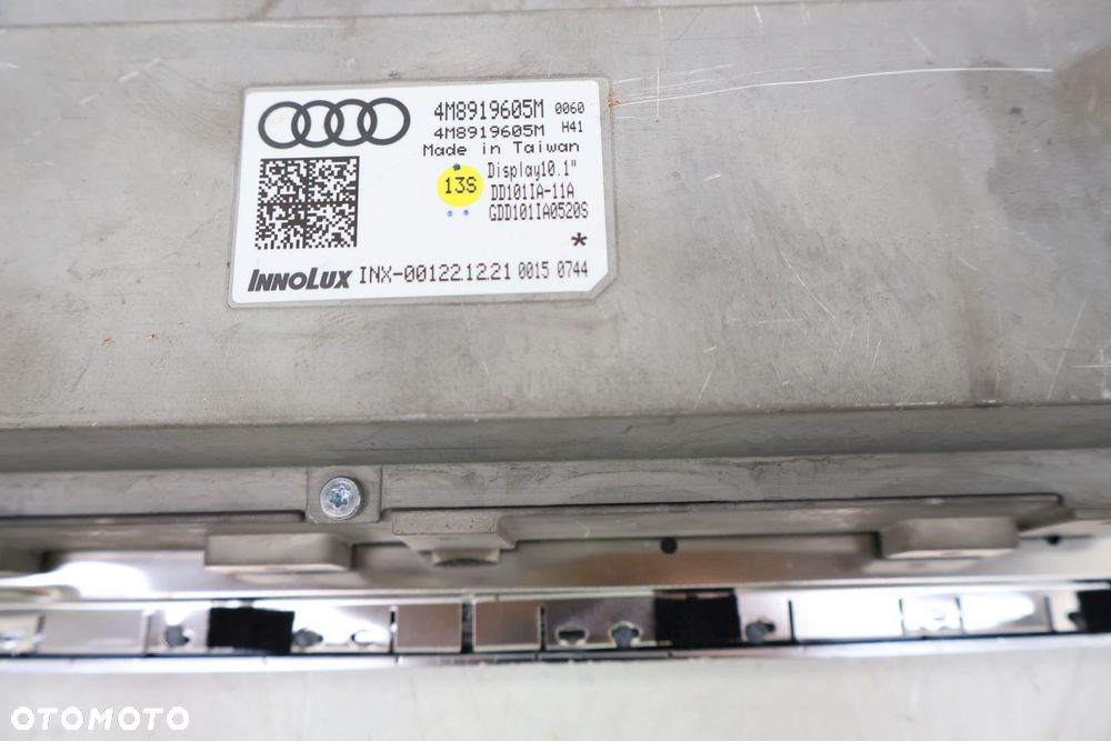 AUDI Q8 WYŚWIETLACZ EKRAN 4M8919605M - 8