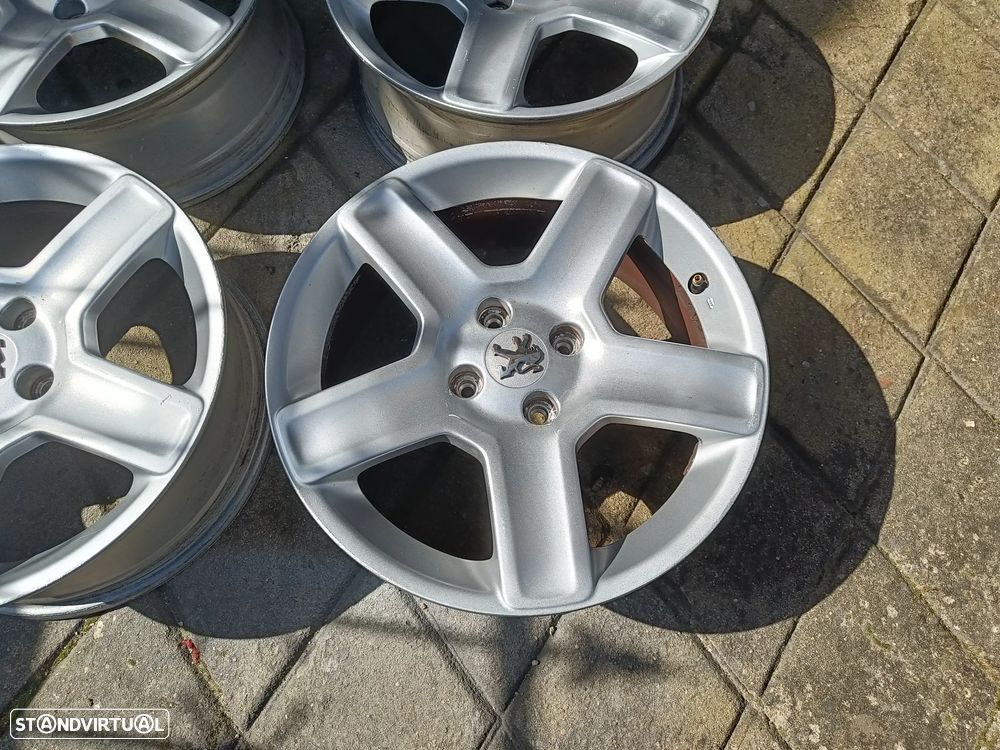 4 jantes 17 Peugeot furação 4x108 - 6